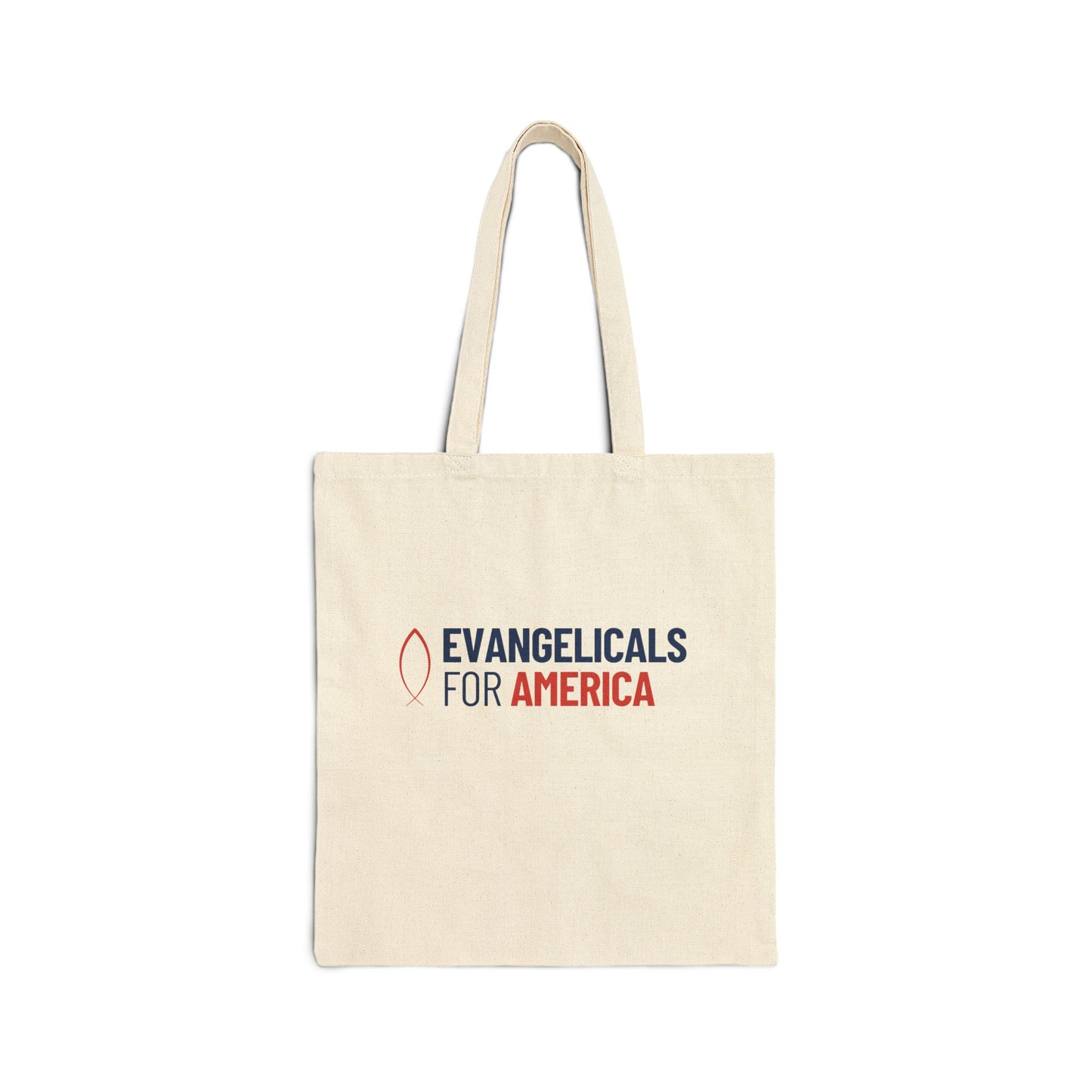 Evangelicals For America x Faith Over Fear Canvas Tote