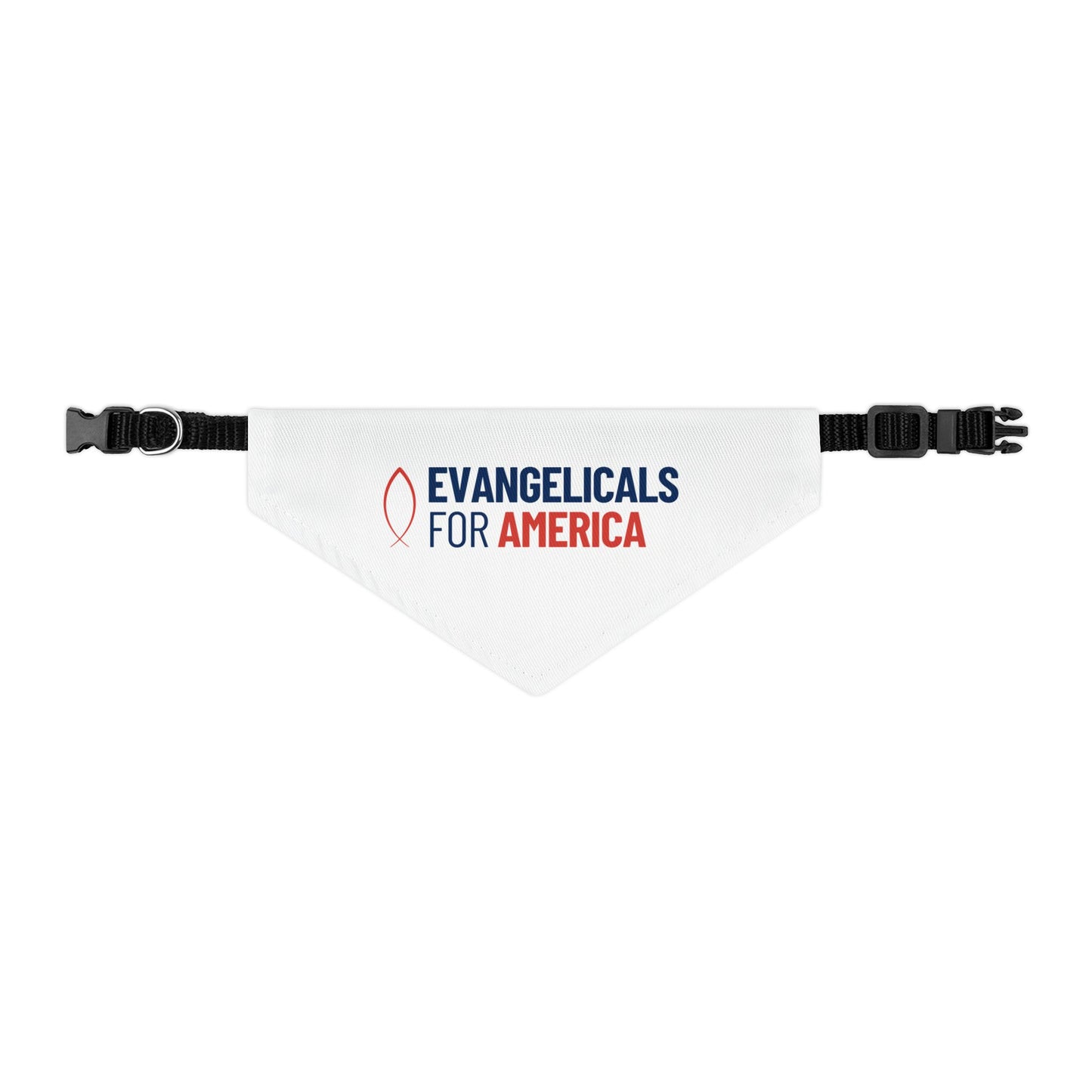 Evangelicals For America Pet Bandana Collar