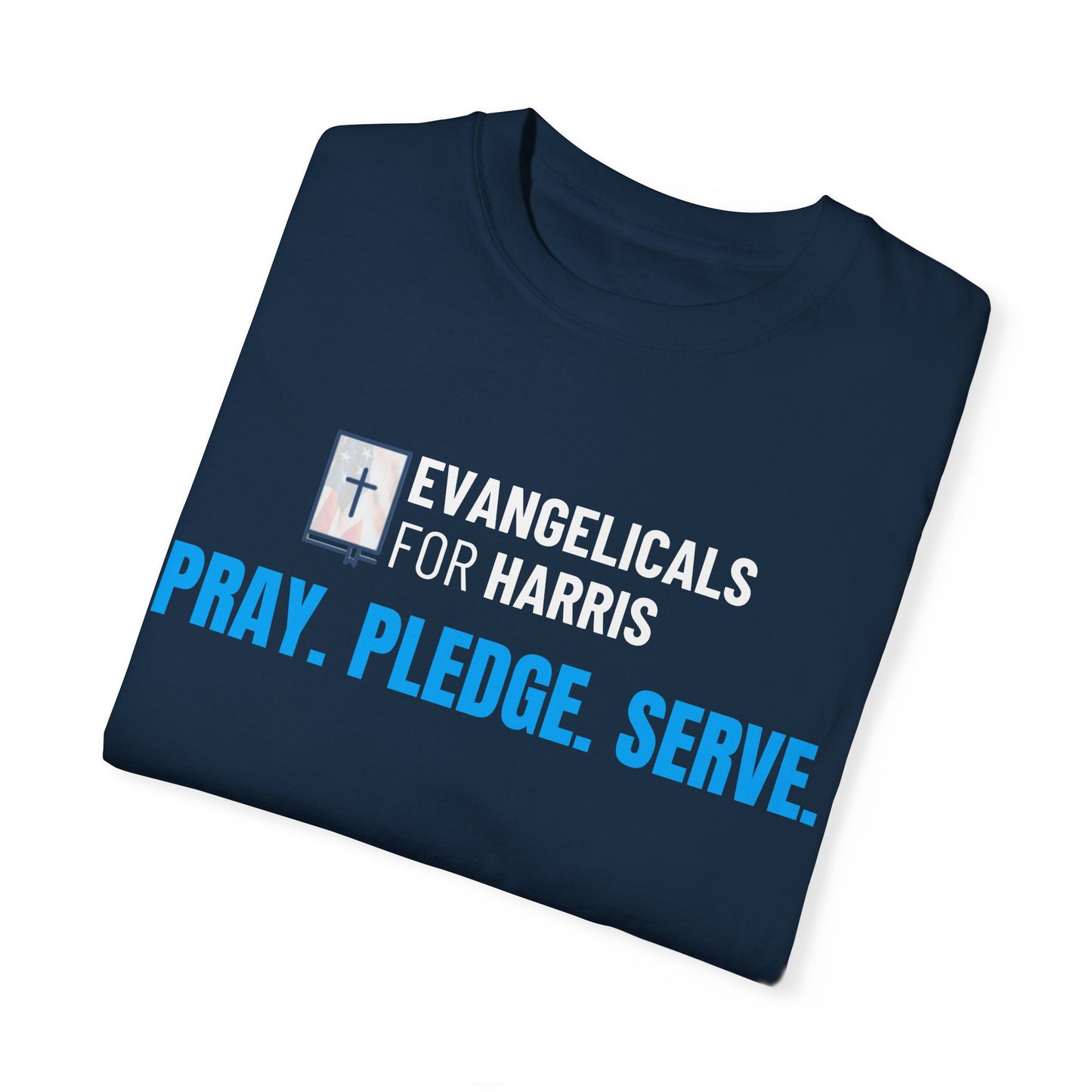 Pray, Pledge, Serve (Logo Front) T-shirt