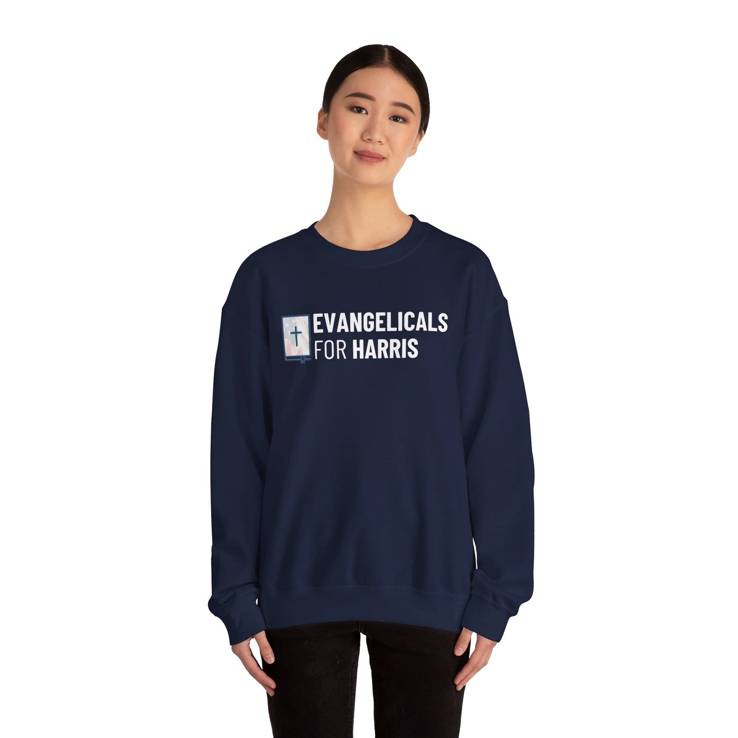 Evangelicals For Harris x Joy Crewneck Sweatshirt