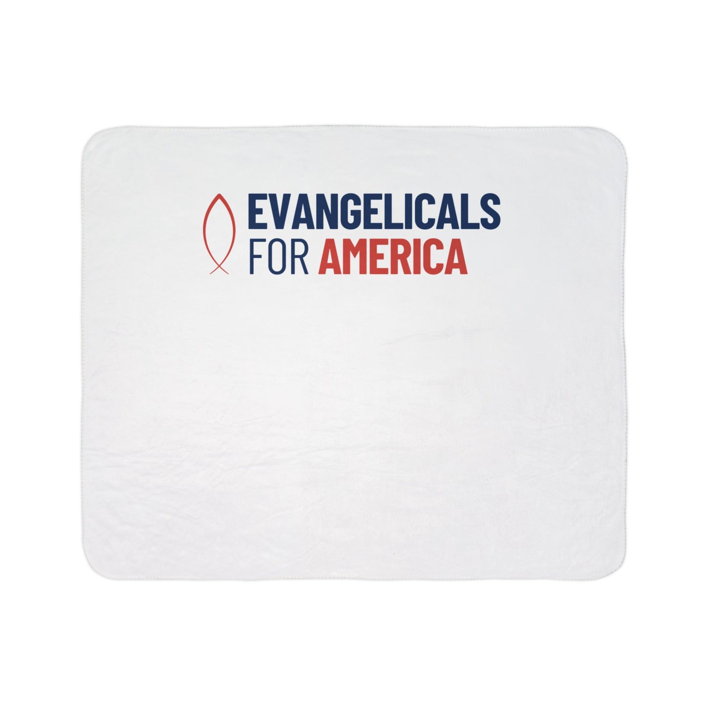 Evangelicals For America Fleece Sherpa Blanket