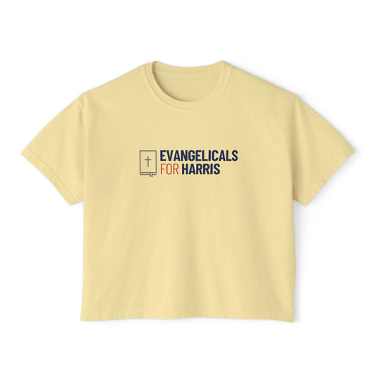 Evangelicals For Harris Women's Boxy Tee