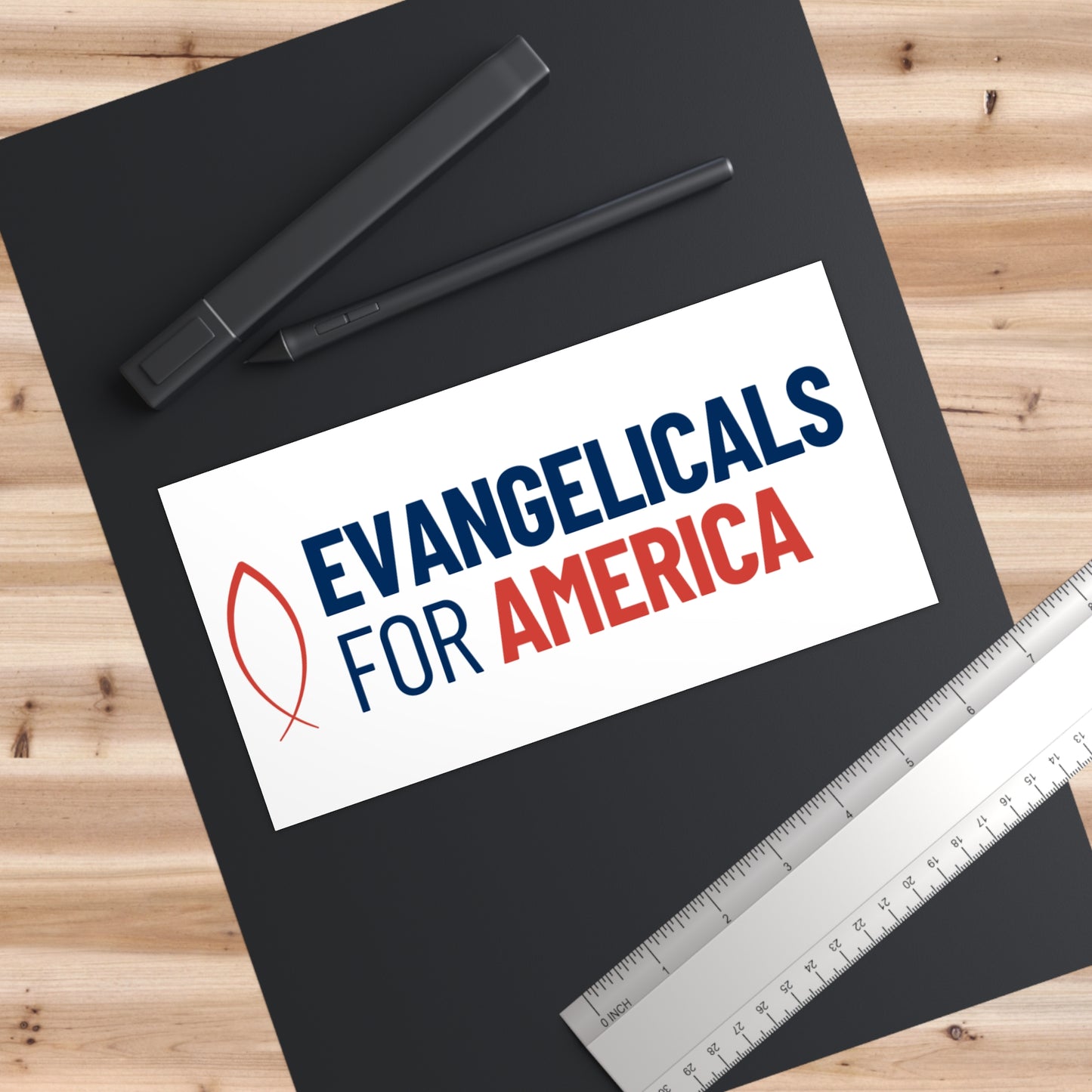 Evangelicals For America Bumper Sticker