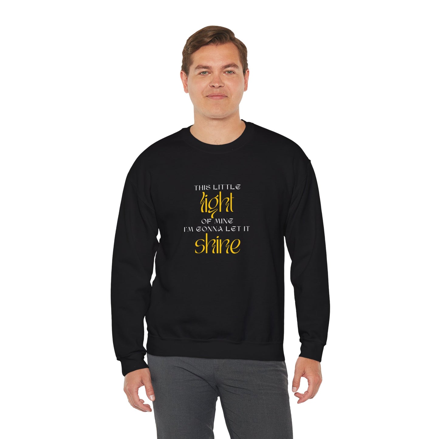 This Little Light of Mine Unisex Heavy Blend™ Crewneck Sweatshirt