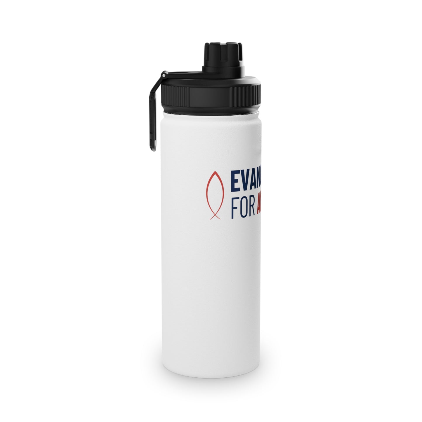 Evangelicals For America Steel Water Bottle (Sports Lid)