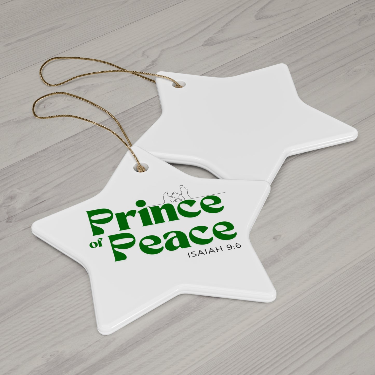 Prince of Peace Ceramic Ornament