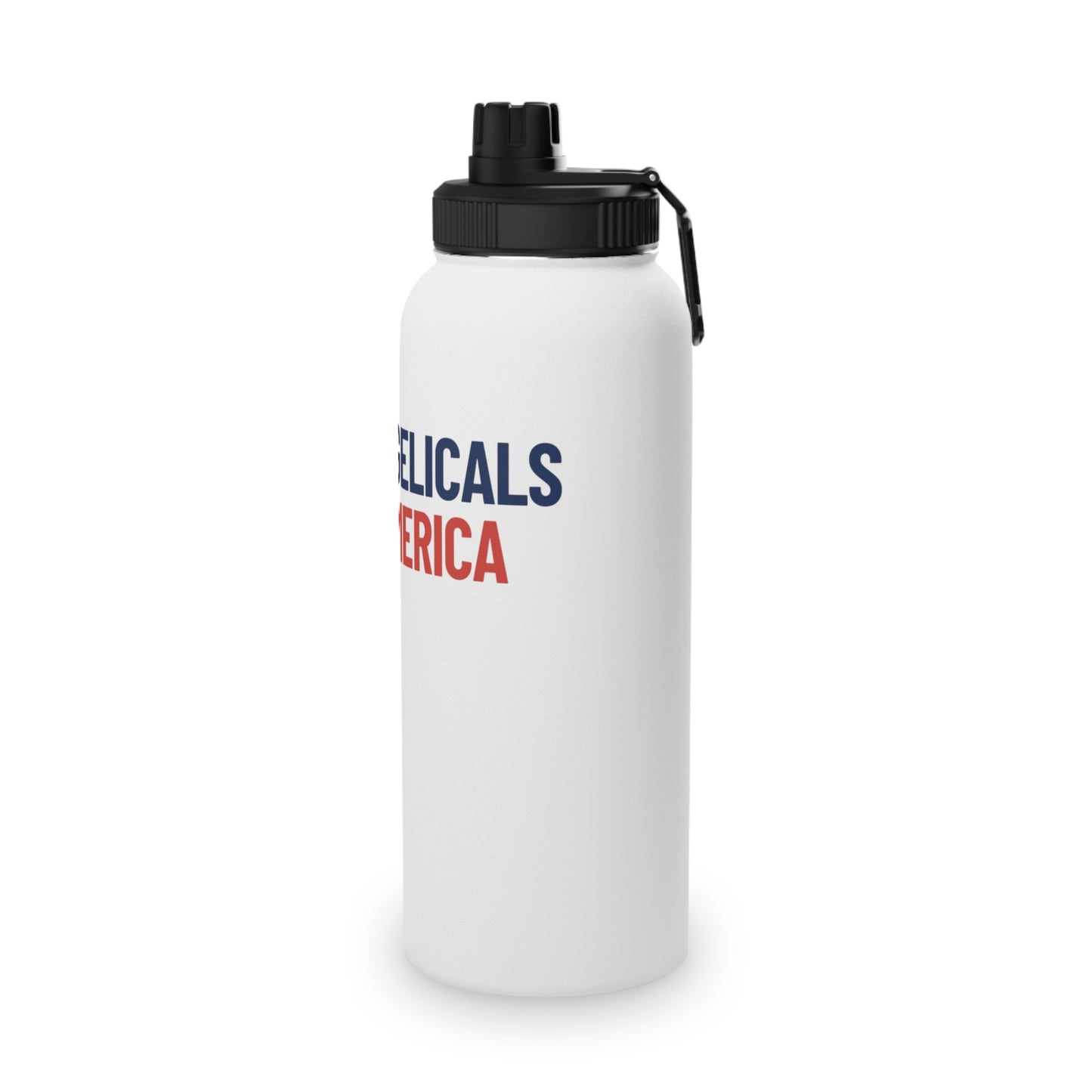 Evangelicals For America Steel Water Bottle (Sports Lid)