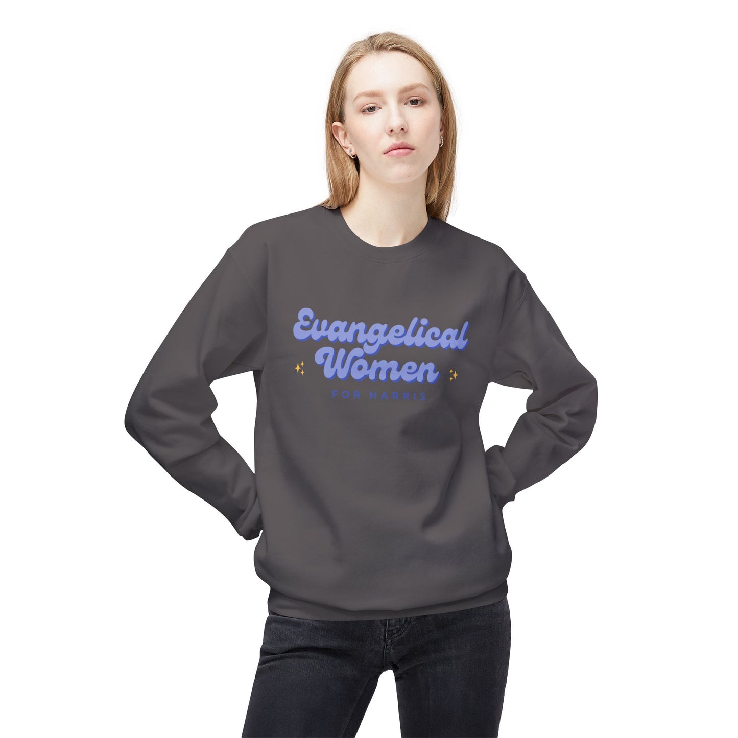 Evangelical Women For Harris Crewneck Sweatshirt