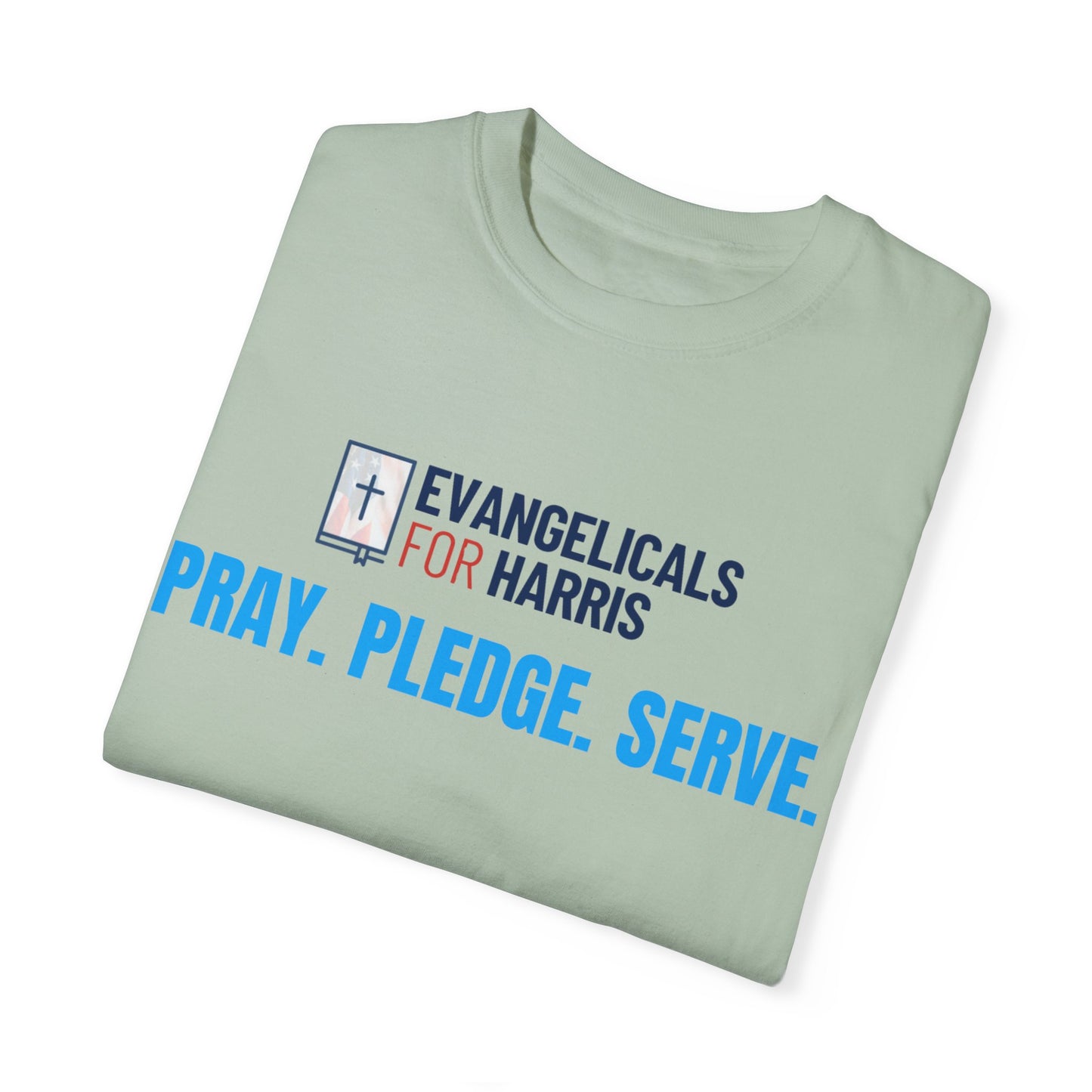 Pray, Pledge, Serve (Logo Front) T-shirt