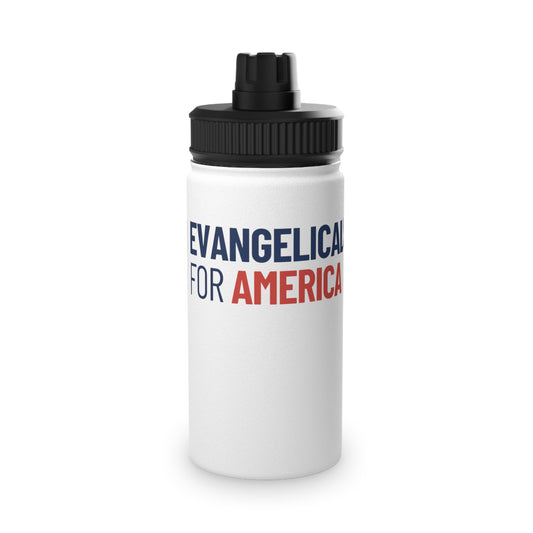 Evangelicals For America Steel Water Bottle (Sports Lid)