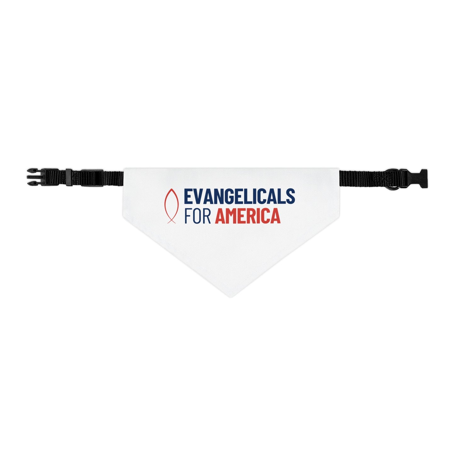 Evangelicals For America Pet Bandana Collar