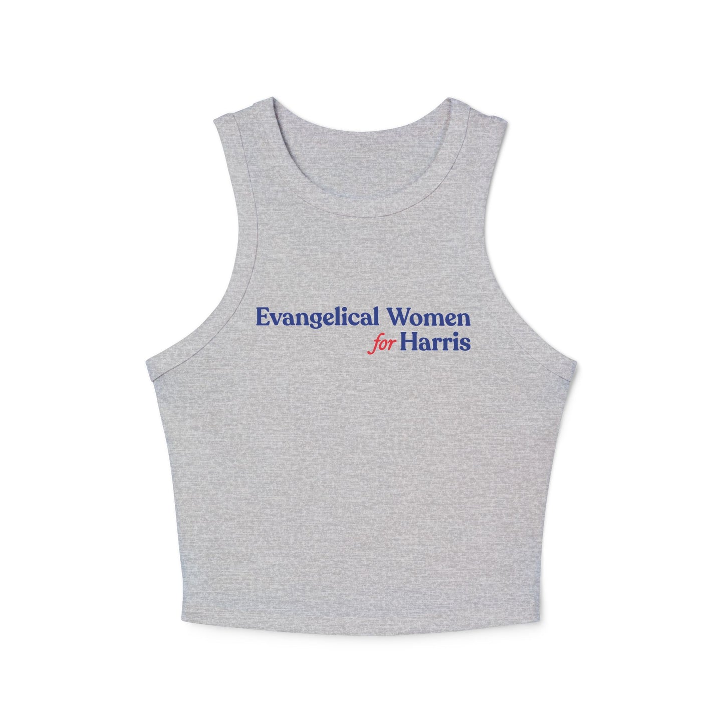 Evangelical Women For Harris Micro-Rib Racer Tank Top