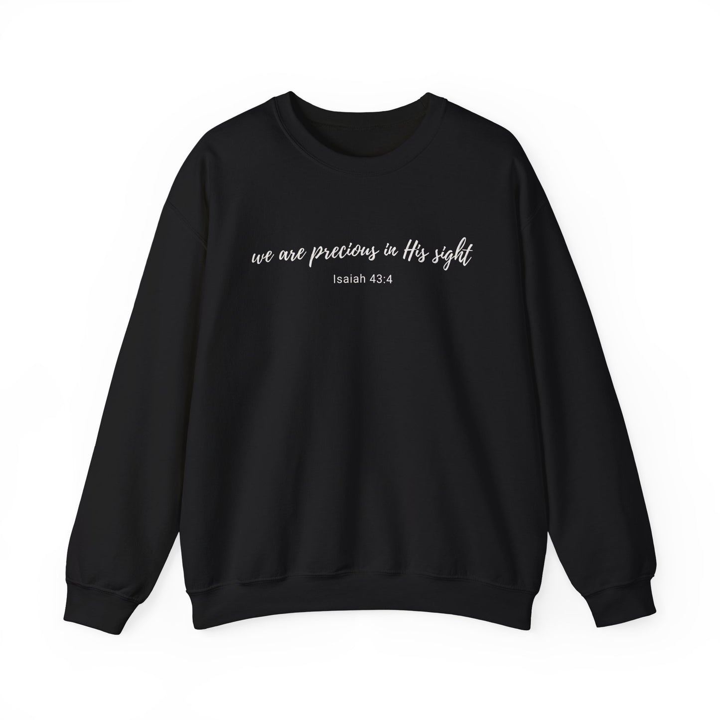 We are Precious in His Sight Unisex Heavy Blend™ Crewneck Sweatshirt