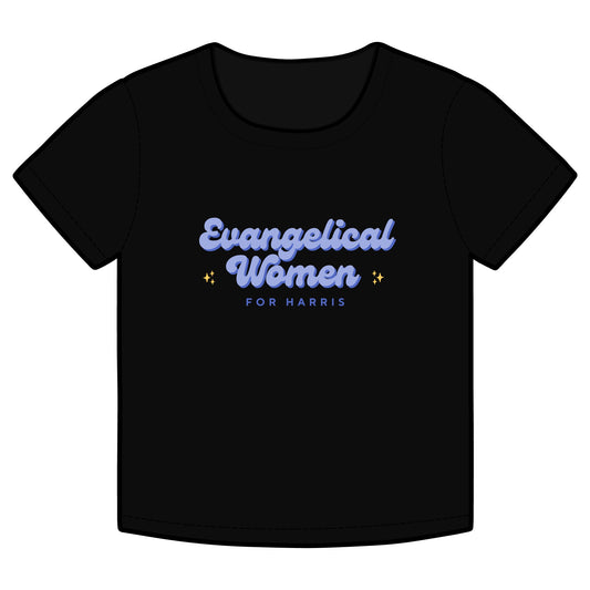 Evangelical Women For Harris Rib Baby Tee