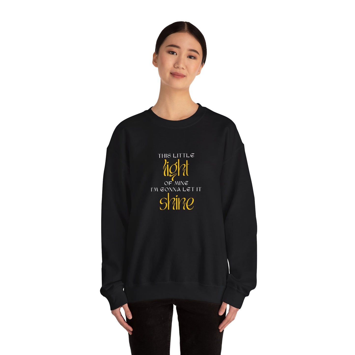 This Little Light of Mine Unisex Heavy Blend™ Crewneck Sweatshirt