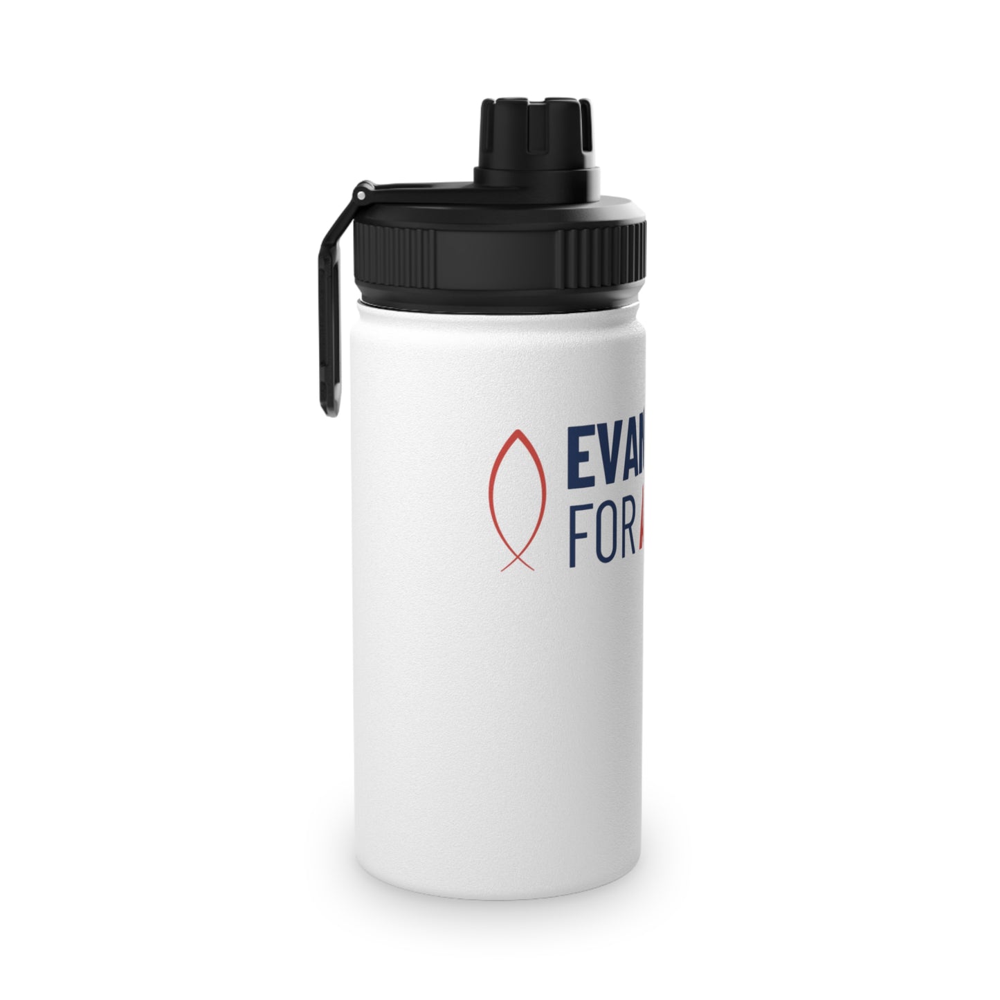 Evangelicals For America Steel Water Bottle (Sports Lid)