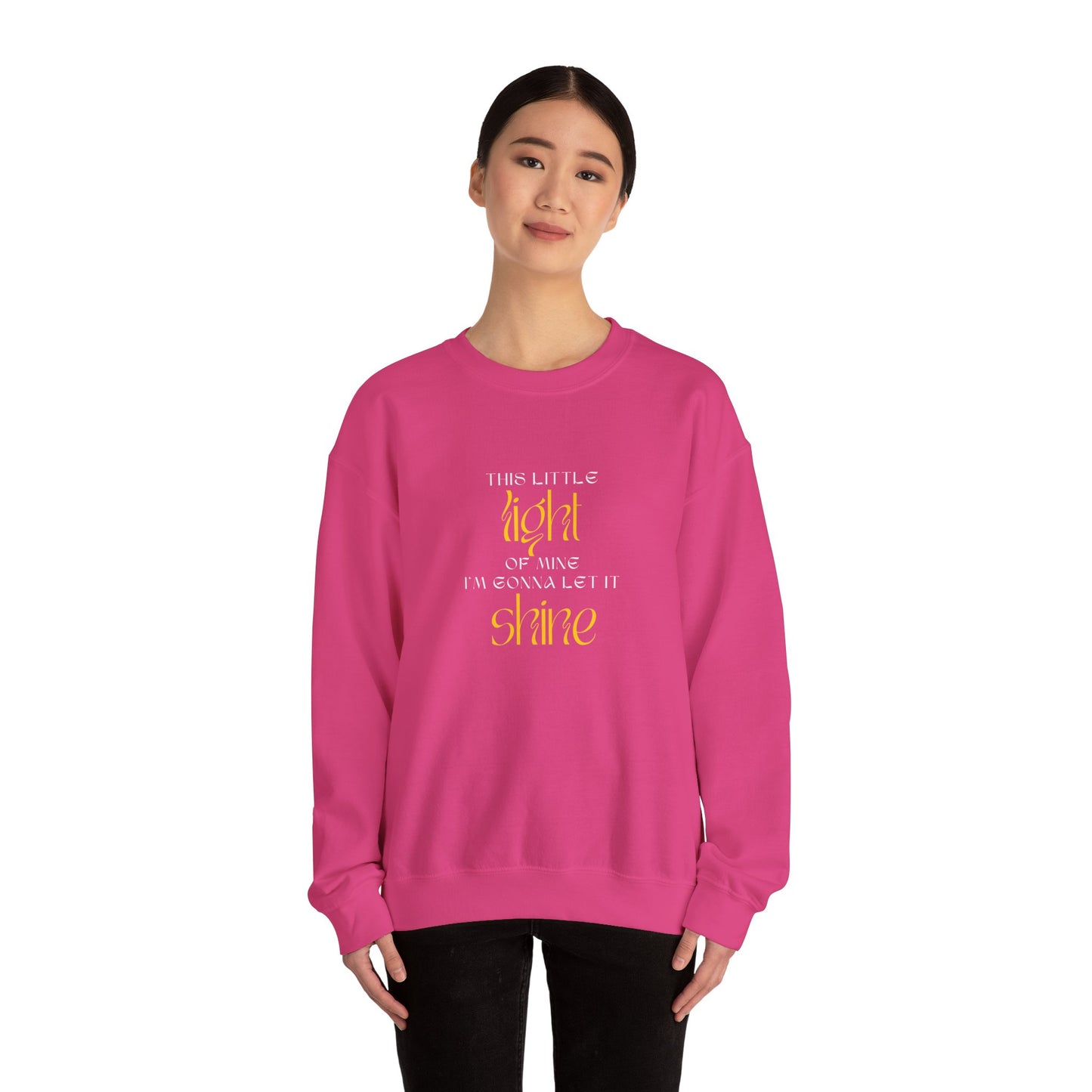 This Little Light of Mine Unisex Heavy Blend™ Crewneck Sweatshirt