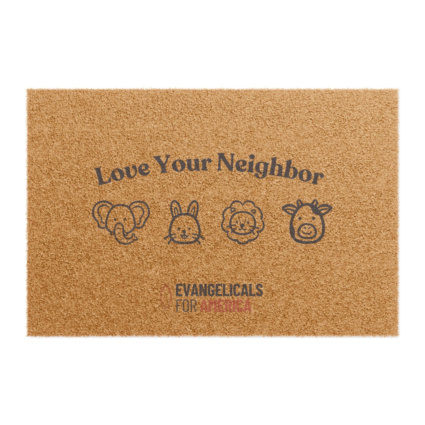 Love Your Neighbor Doormat