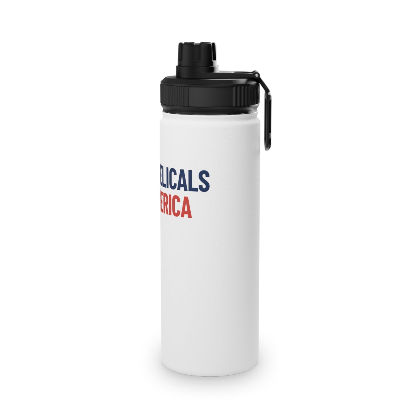 Evangelicals For America Steel Water Bottle (Sports Lid)