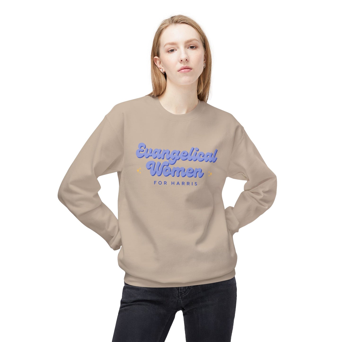 Evangelical Women For Harris Crewneck Sweatshirt