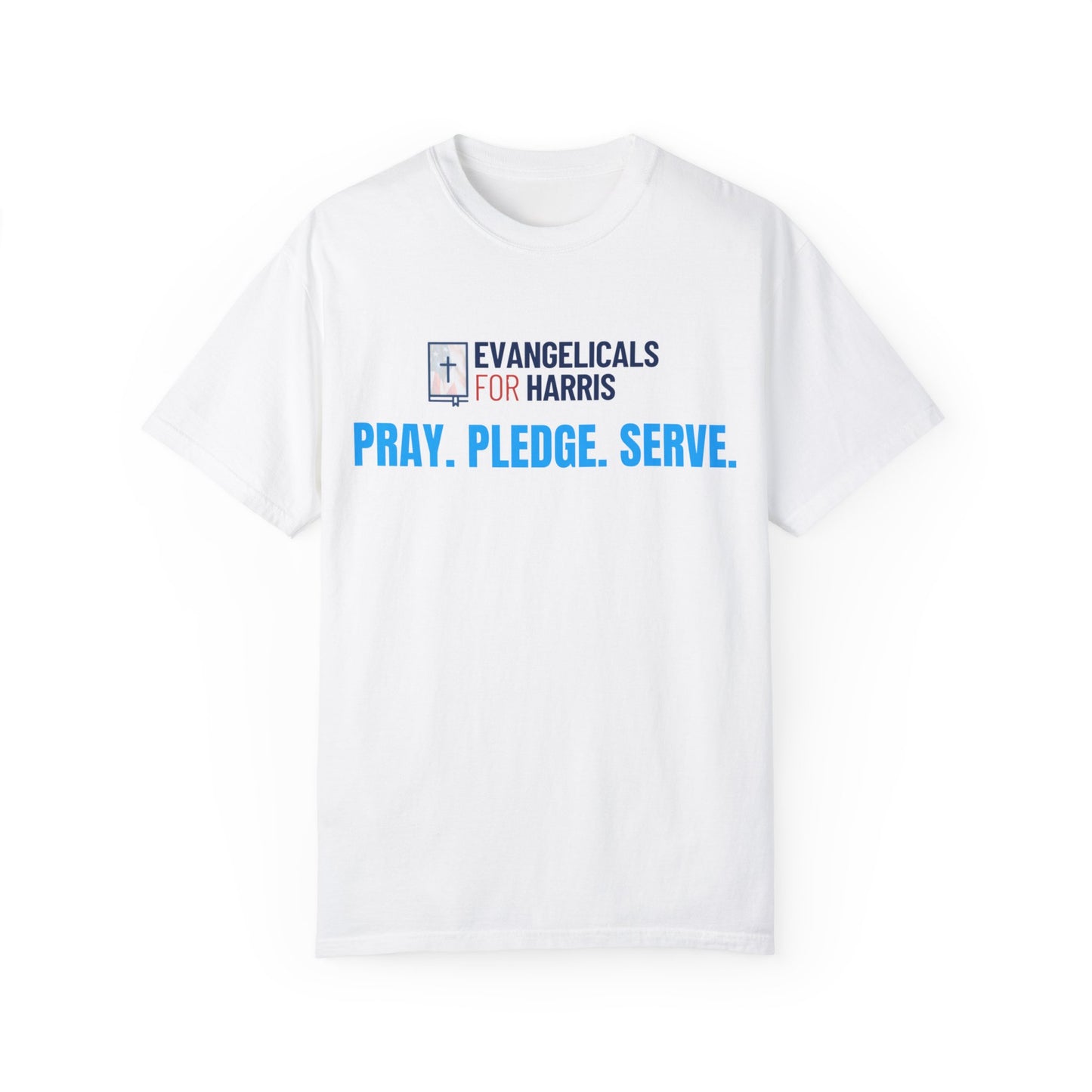 Pray, Pledge, Serve (Logo Front) T-shirt