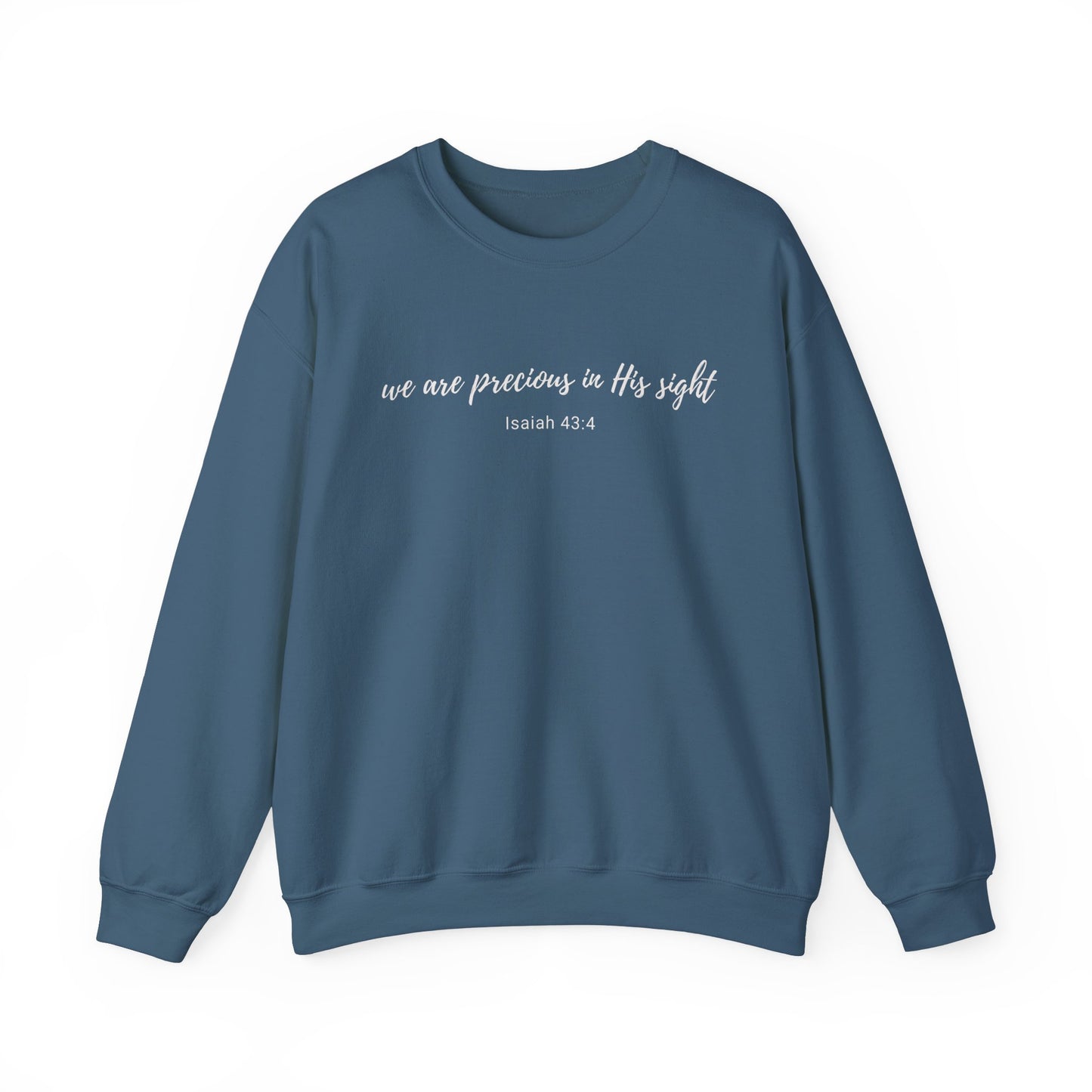 We are Precious in His Sight Unisex Heavy Blend™ Crewneck Sweatshirt