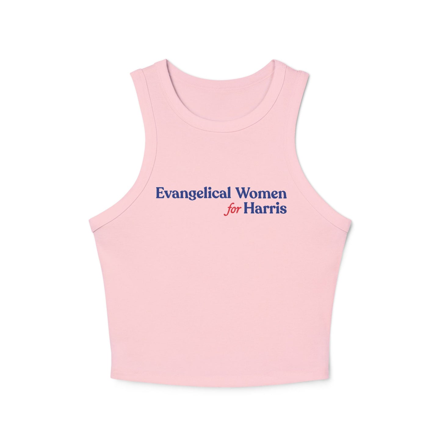 Evangelical Women For Harris Micro-Rib Racer Tank Top