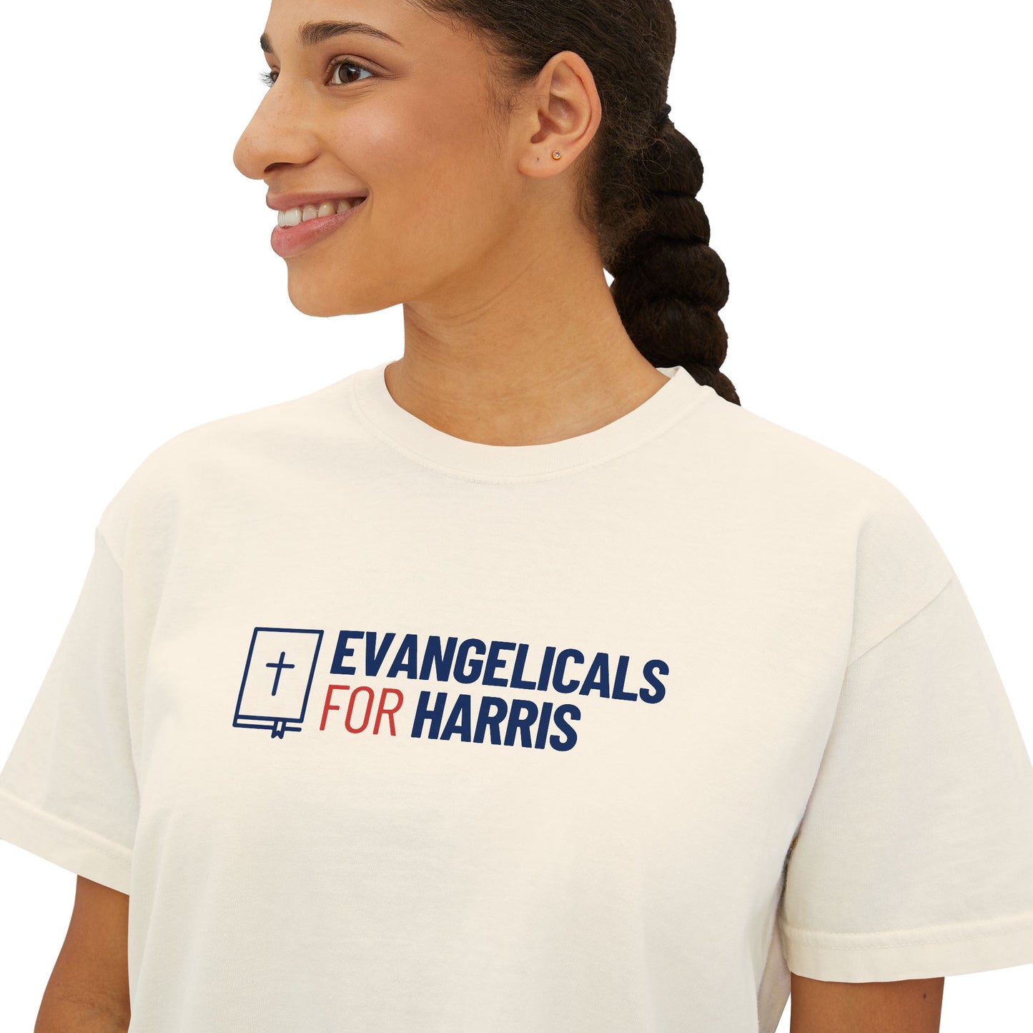 Evangelicals For Harris Women's Boxy Tee