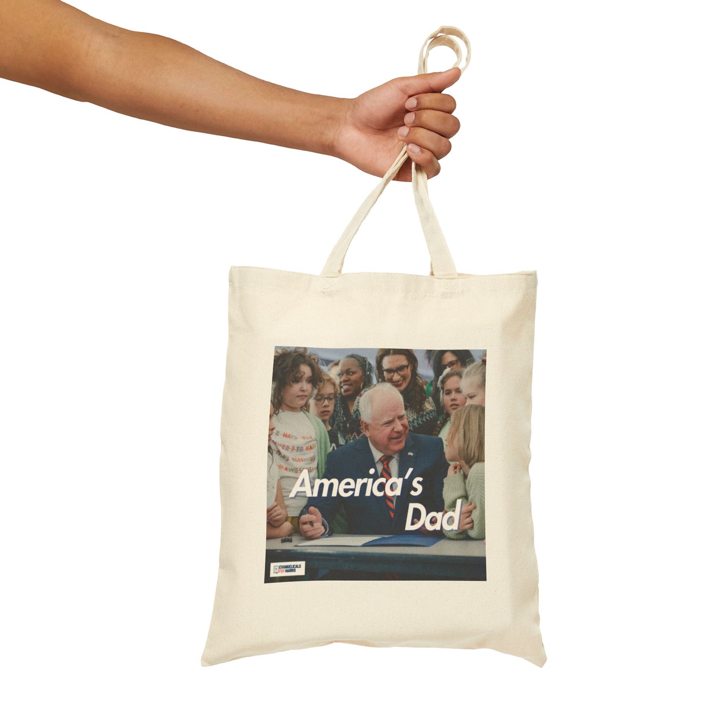 Tim Walz "America's Dad" Tote Bag