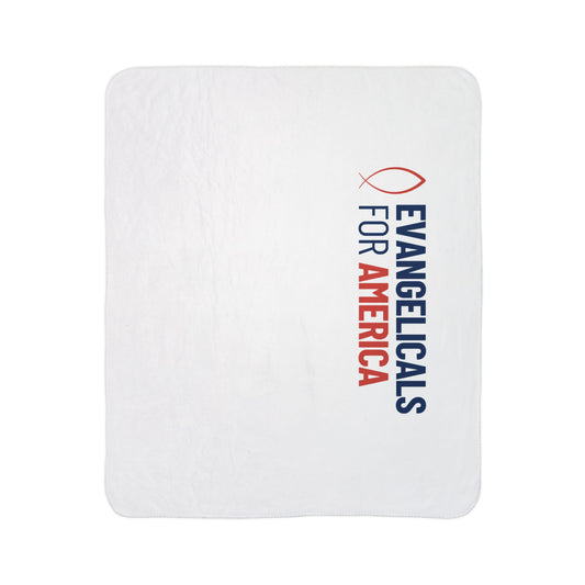 Evangelicals For America Fleece Sherpa Blanket