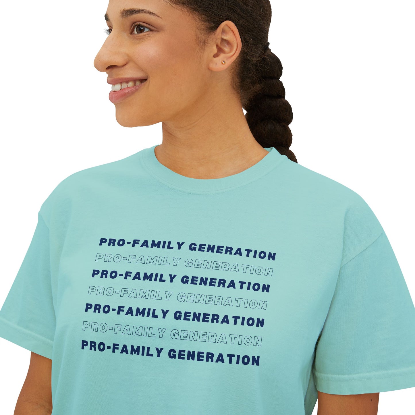 Pro-Family Generation Boxy Tee