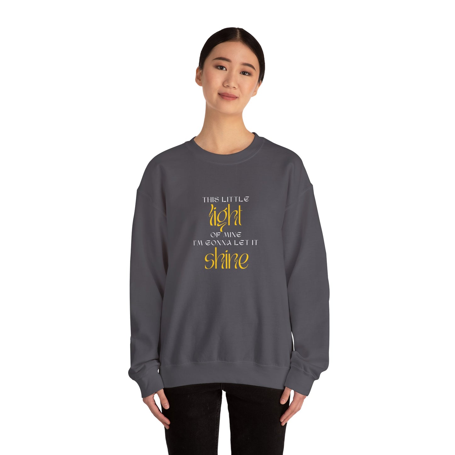 This Little Light of Mine Unisex Heavy Blend™ Crewneck Sweatshirt