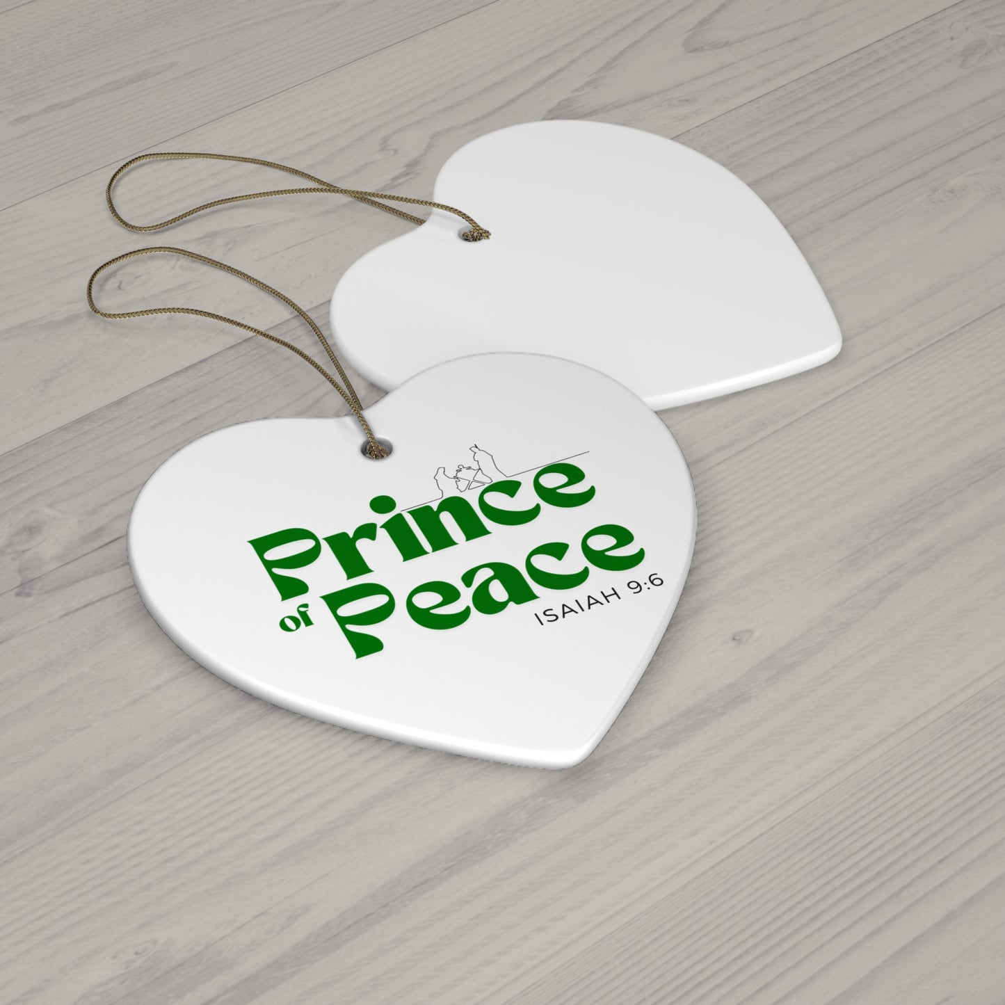 Prince of Peace Ceramic Ornament