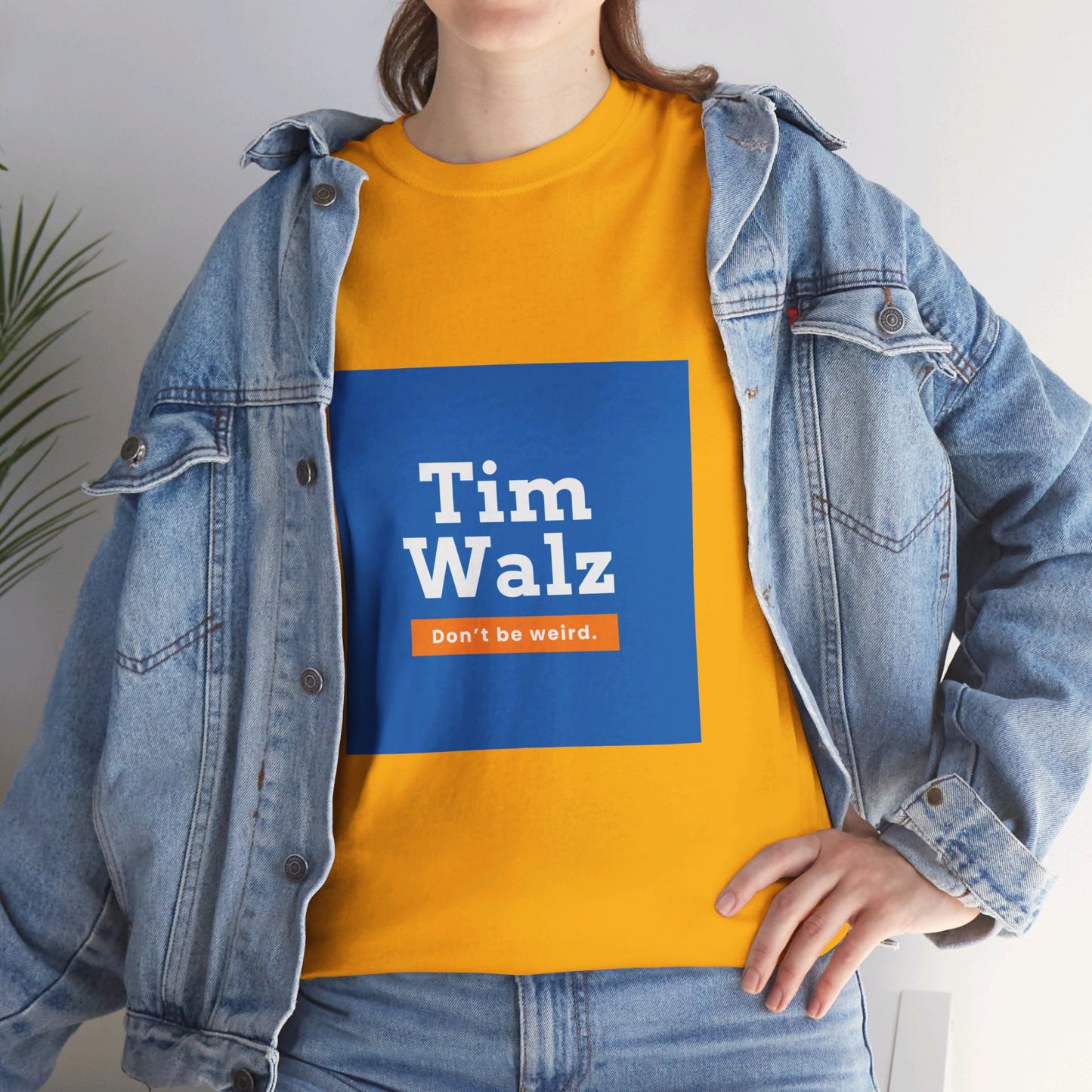 Tim Walz "Don't Be Weird" T-Shirt