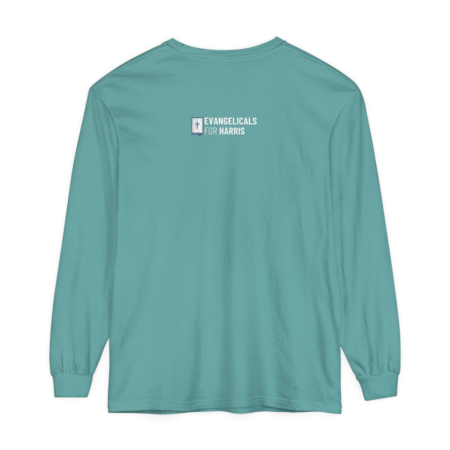 Love Thy Neighbor - Unisex Garment-dyed Long Sleeve T-Shirt