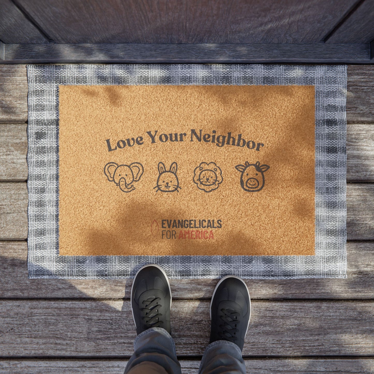 Love Your Neighbor Doormat