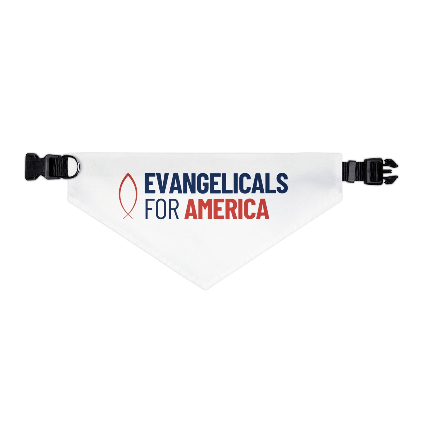 Evangelicals For America Pet Bandana Collar