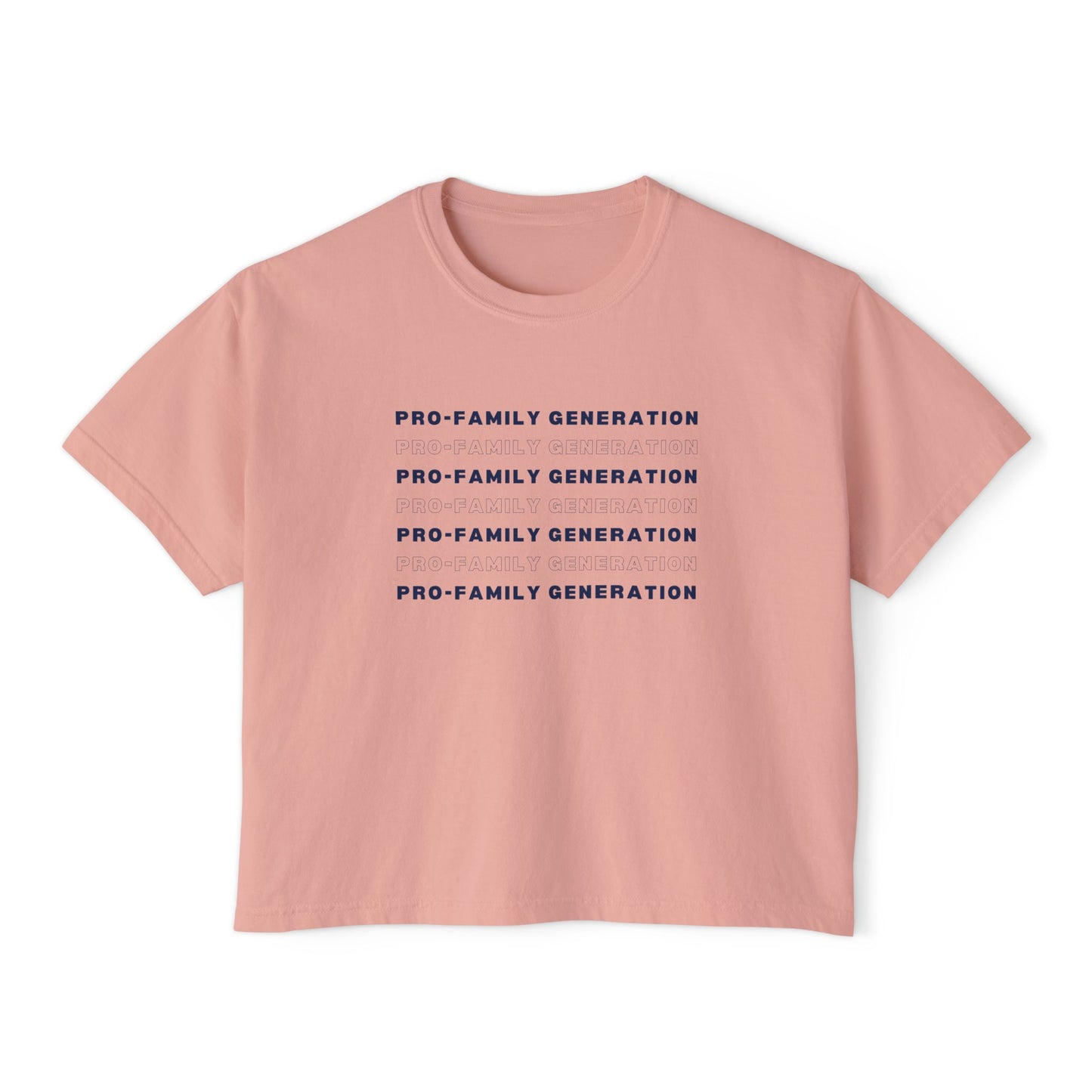 Pro-Family Generation Boxy Tee