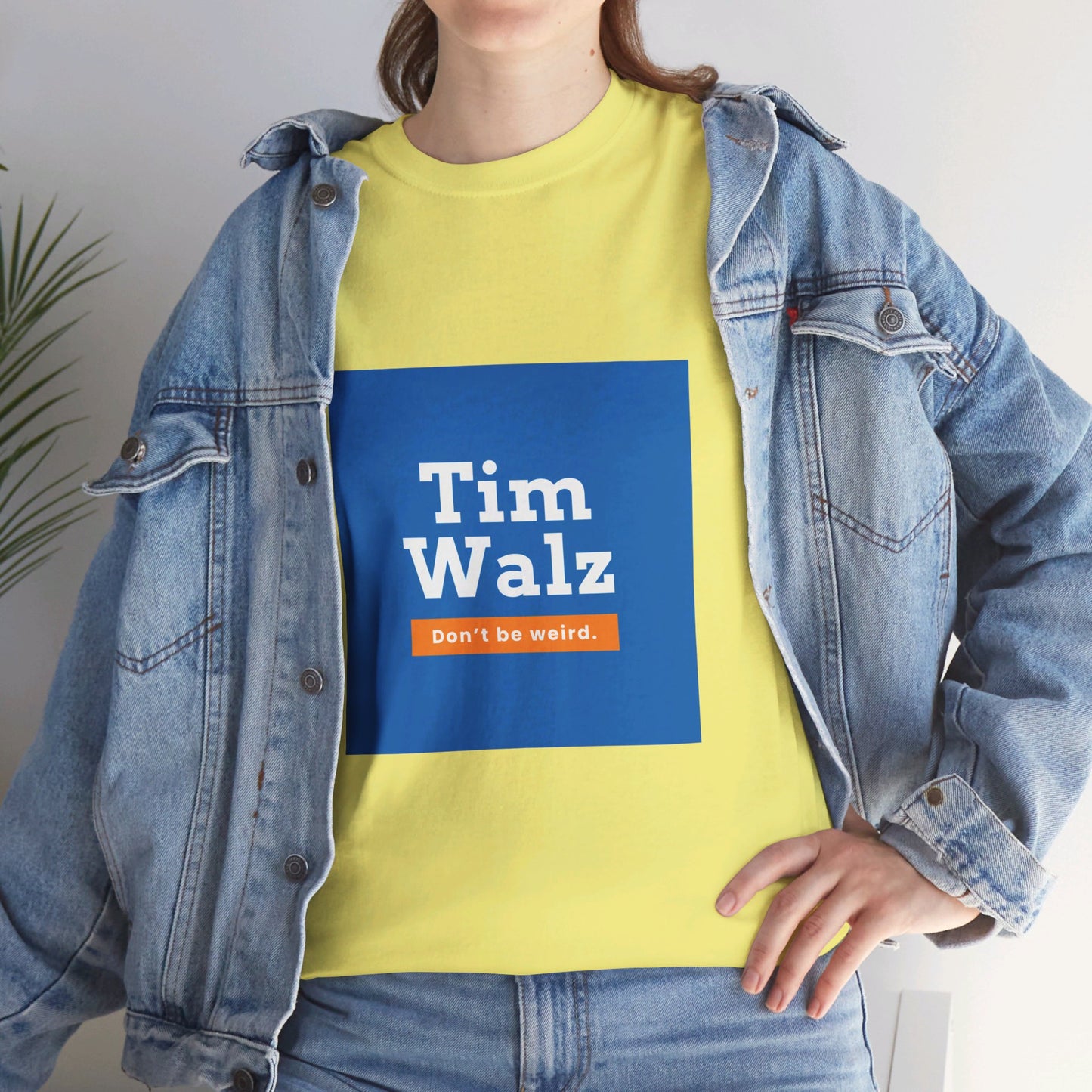 Tim Walz "Don't Be Weird" T-Shirt