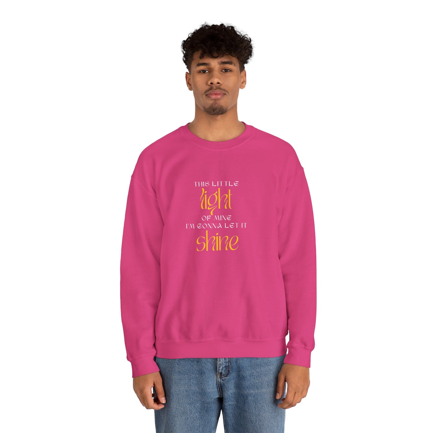 This Little Light of Mine Unisex Heavy Blend™ Crewneck Sweatshirt