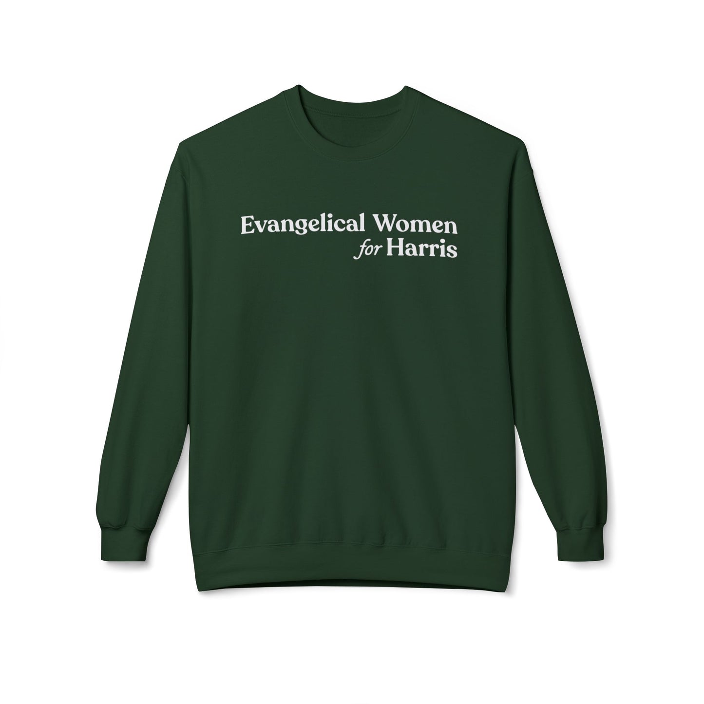 Evangelical Women For Harris Crewneck Sweatshirt