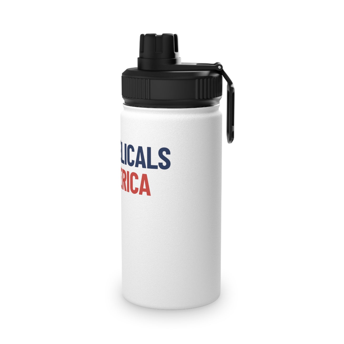 Evangelicals For America Steel Water Bottle (Sports Lid)