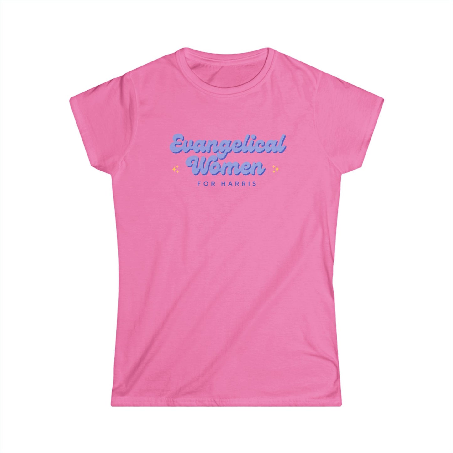 Evangelical Women For Harris Softstyle Women's Tee