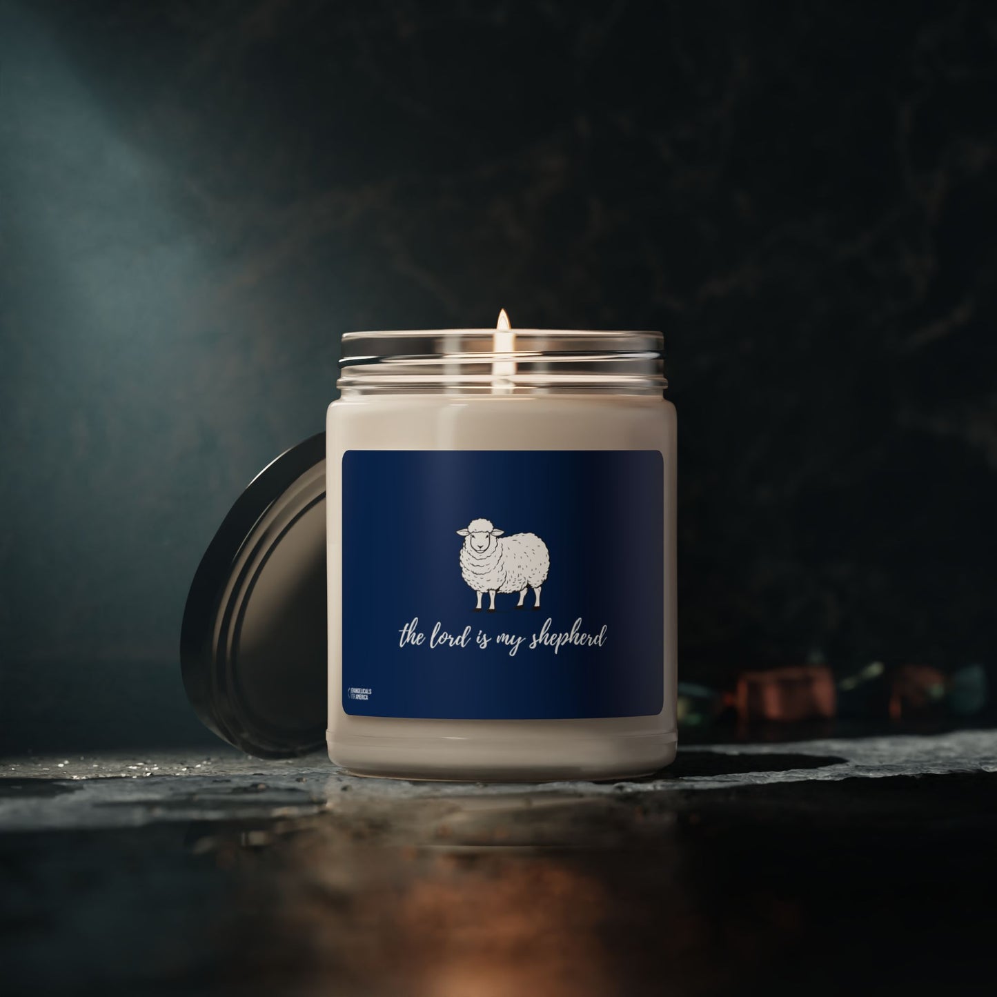 The Lord is My Shepherd Scented Soy Candle, 9oz