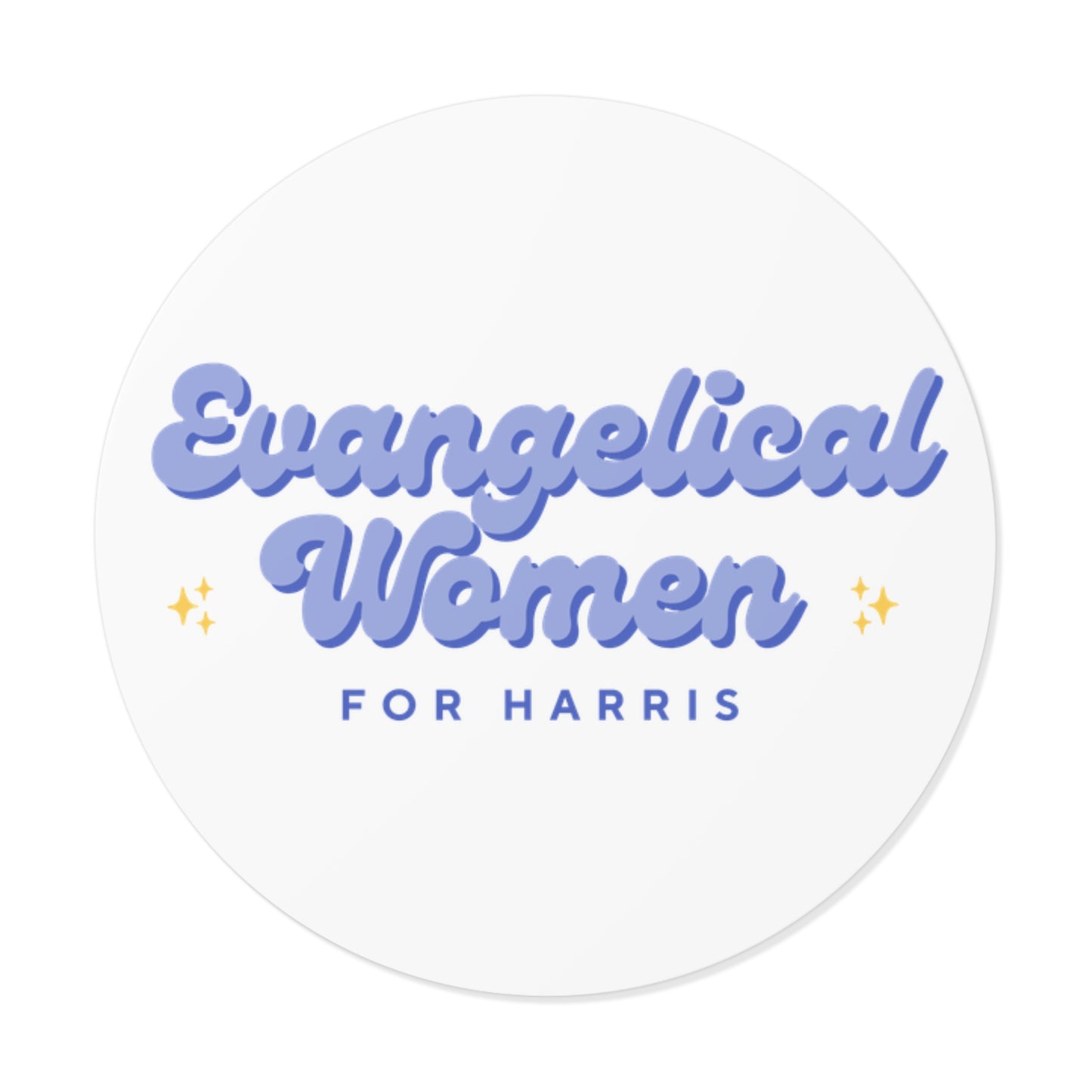 Evangelical Women For Harris Sticker