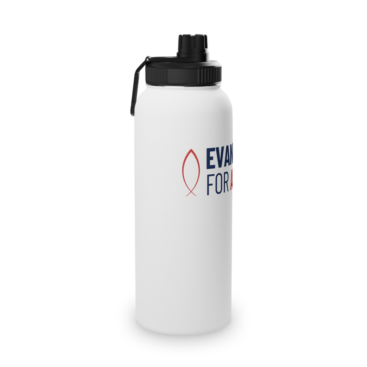 Evangelicals For America Steel Water Bottle (Sports Lid)