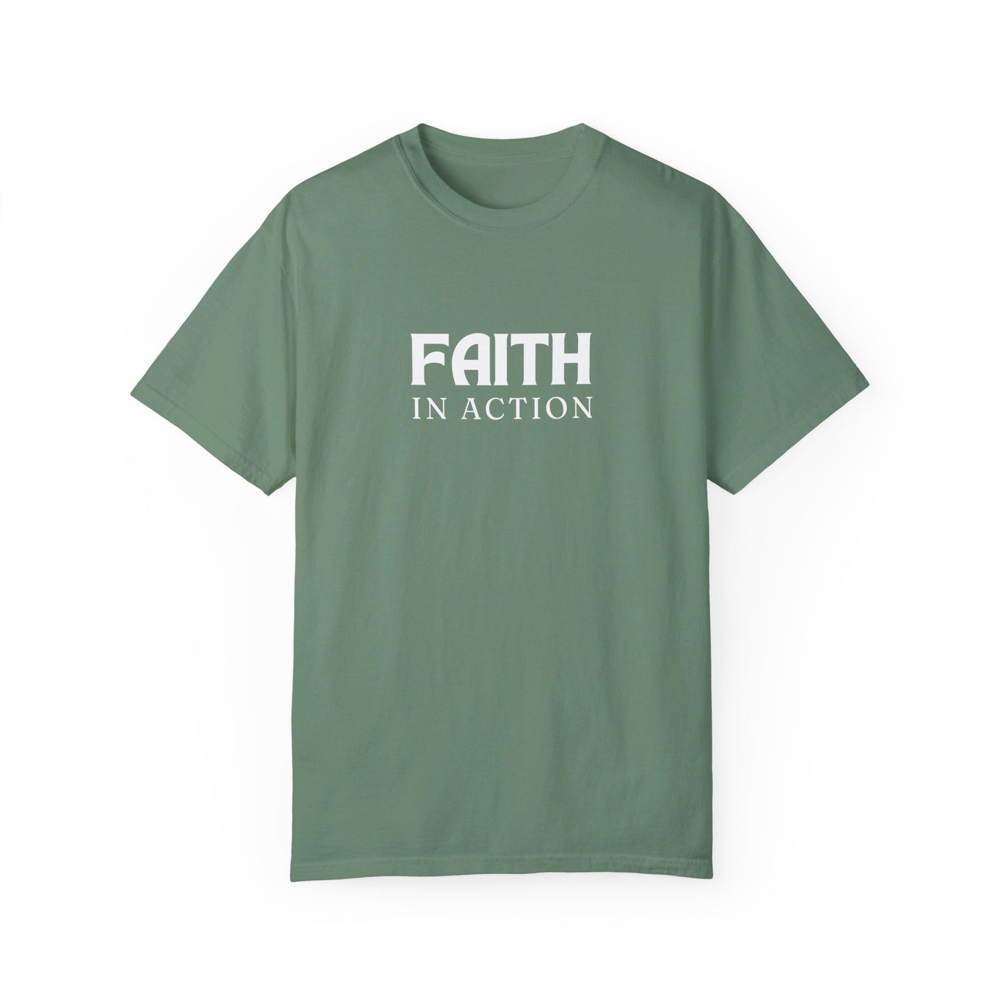 Faith in Action - Unisex Garment-Dyed T-shirt