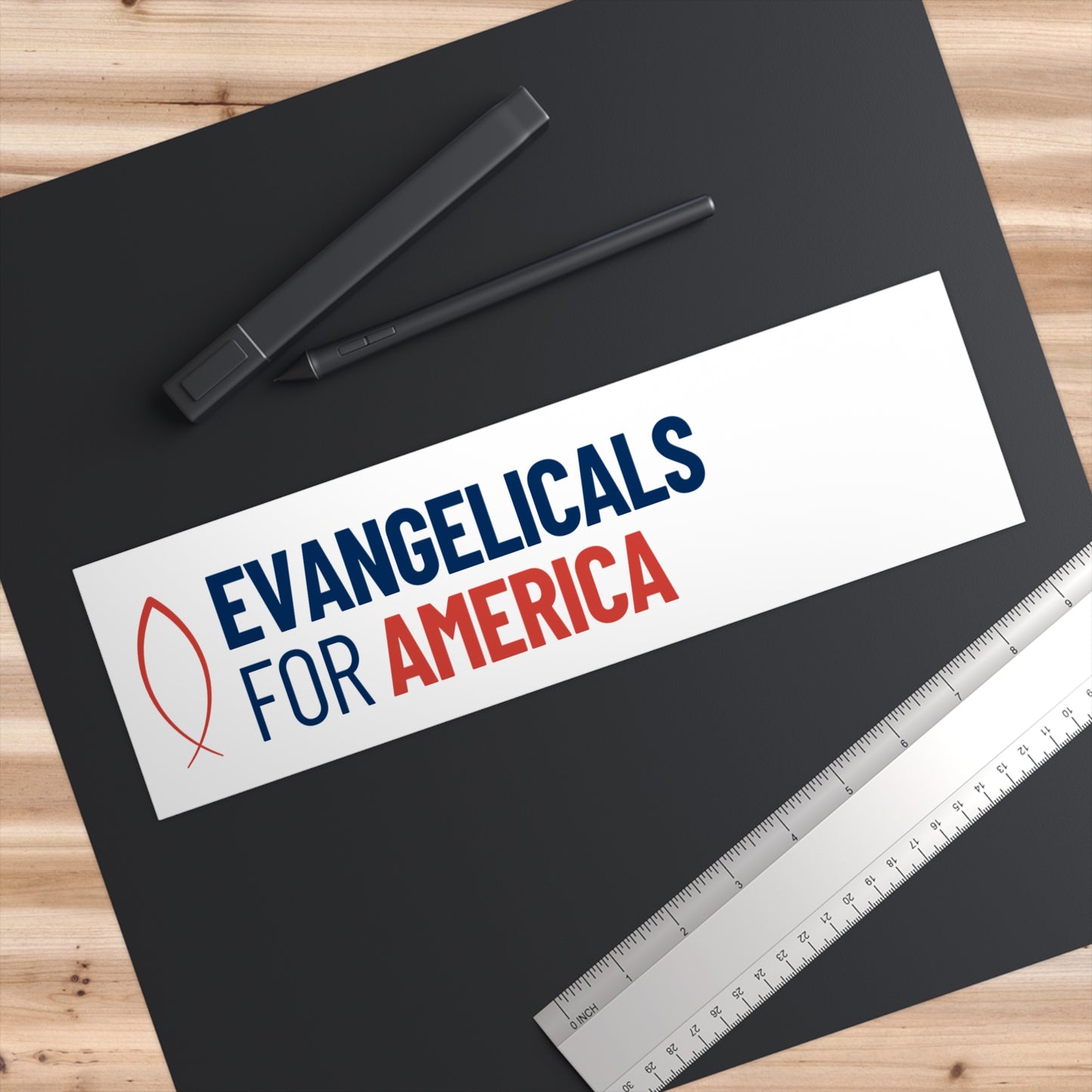 Evangelicals For America Bumper Sticker