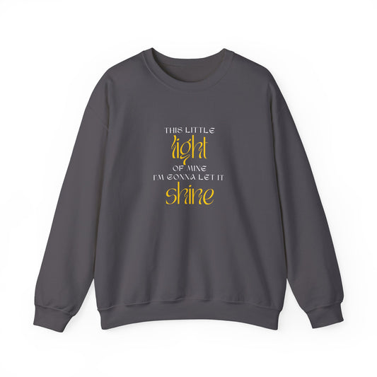 This Little Light of Mine Unisex Heavy Blend™ Crewneck Sweatshirt