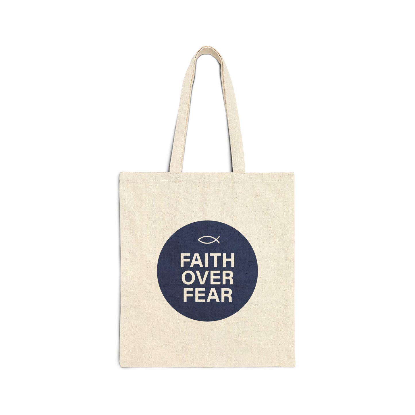 Evangelicals For America x Faith Over Fear Canvas Tote